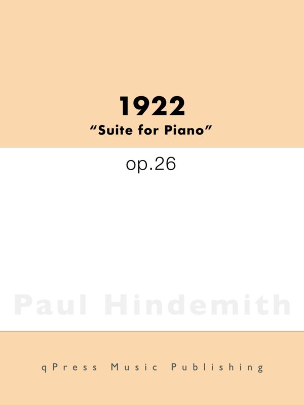 Hindemith, 1922, Op.26-p01