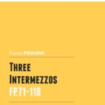 Poulenc, Three Intermezzos for Piano-p01