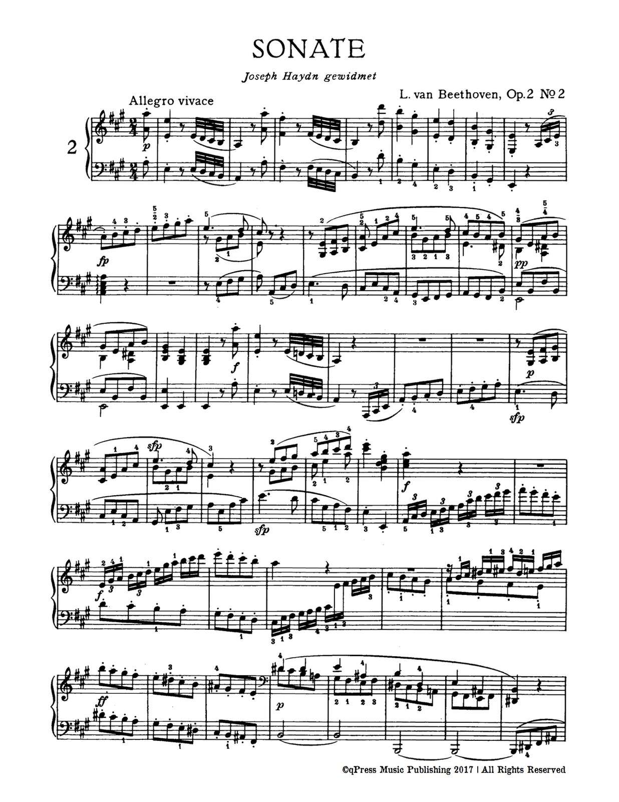 Бетховен сонаты для фортепиано слушать. Соната номер 2 Бетховен. Соната для фортепиано № 2 (Бетховен). Л Бетховен Соната номер 3 часть 2. Соната 2 юбетховен Ноты.