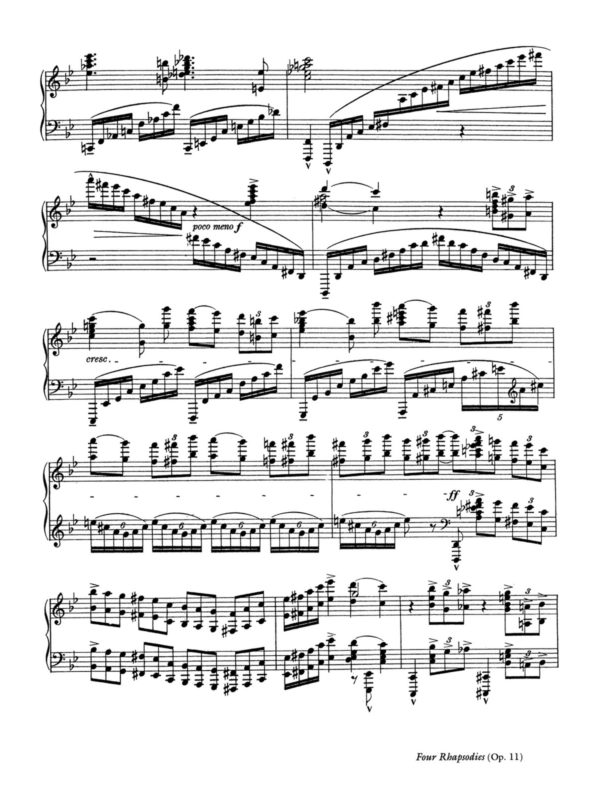 Dohnanyi, 4 Rhapsodien, Op.11-p03