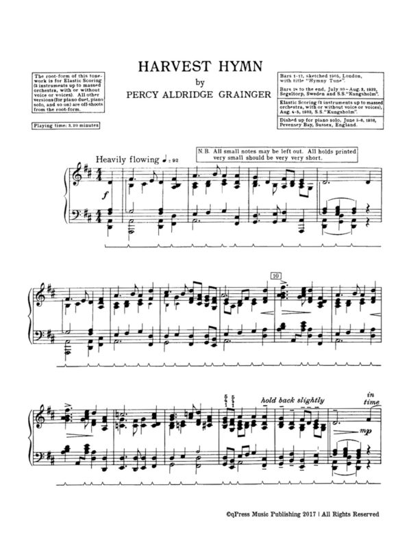 Grainger, Harvest Hymn (arr for piano)-p2