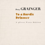 Grainger, To a Nordic Princess (arr for piano)-p01