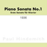 Hindemith, Piano Sonata No.1-p01