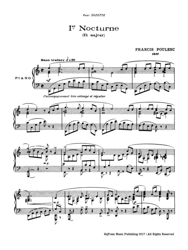 Poulenc, 8 Nocturnes, FP 56-p02