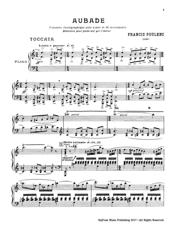 Poulenc, Aubade, FP 51 (arr for piano)-p03