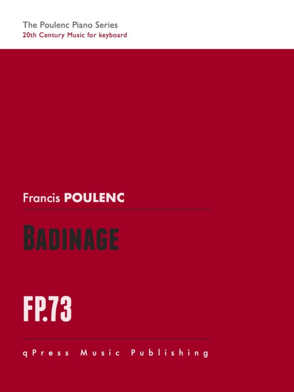 Poulenc, Badinage-p1