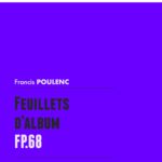 Poulenc, Feuillets d’album, FP 68-p01