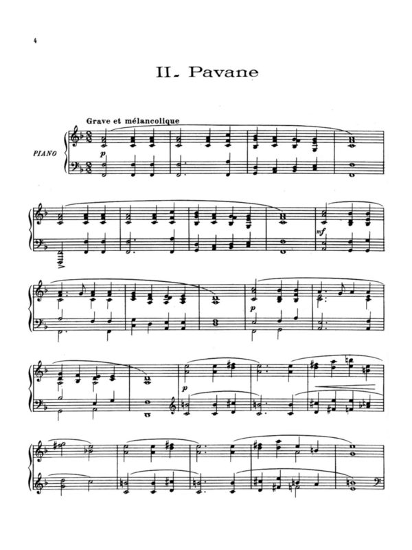 Poulenc, Suite française d’après Claude Gervaise, FP 80 (arr for piano)-p04