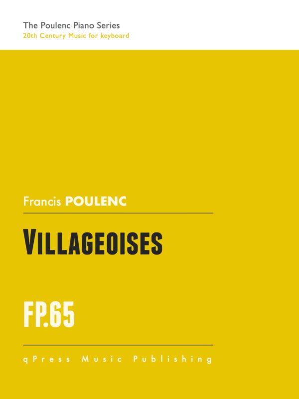Poulenc, Villageoises, FP 65-p01