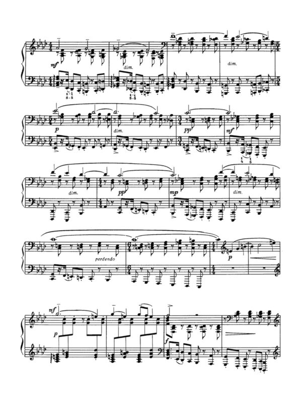 Rachmaninoff, Etudes Tableaux Op.33 & Op.39-p03
