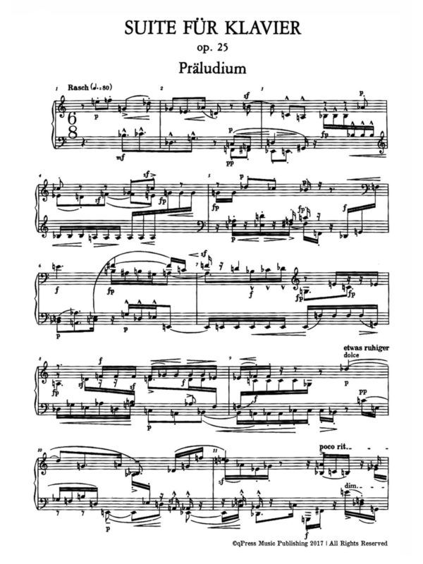 Schoenberg, Suite, Op.25-p02