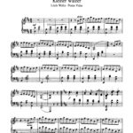 Sibelius, 6 Bagatelles for Piano, Op.97-p07