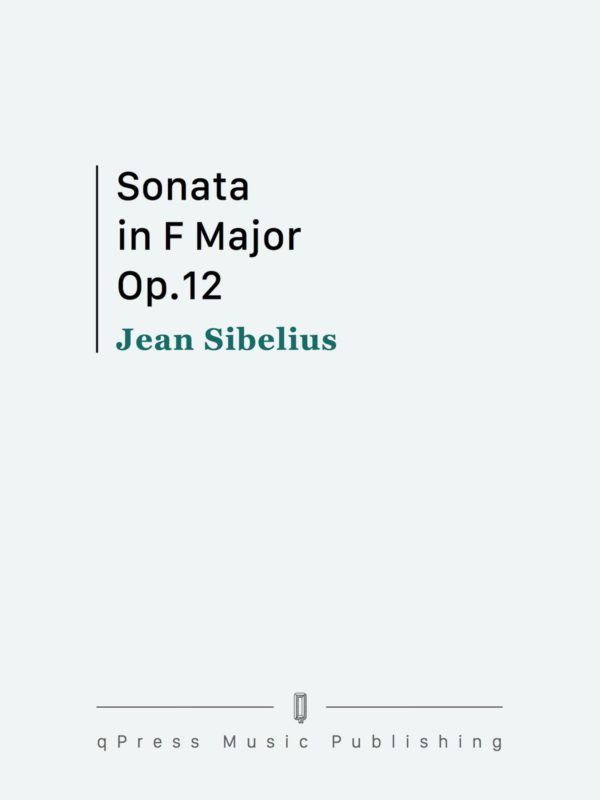 Sibelius, Piano Sonata, Op.12-p01