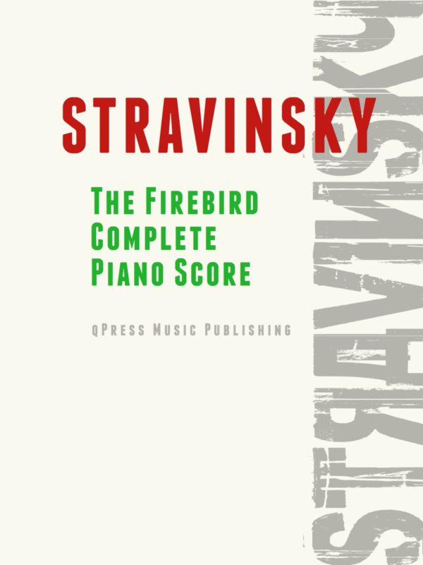 Stravinsky, Firebird Piano Score-p01