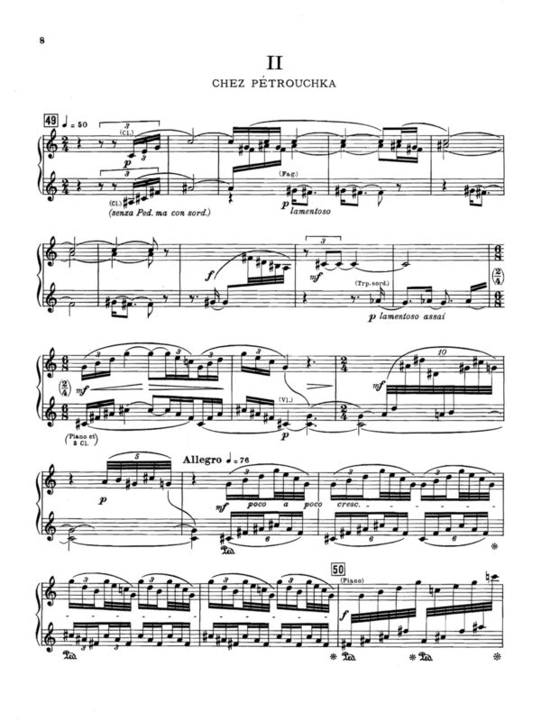 Stravinsky, Petrushka Suite for Solo Piano (trans. Szántó – piano)-p08