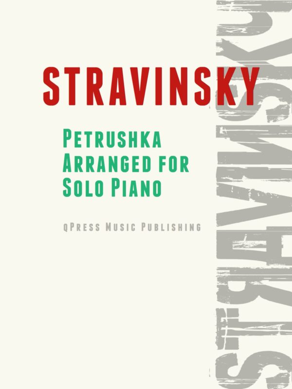 Stravinsky, Petrushka for Solo Piano-p01
