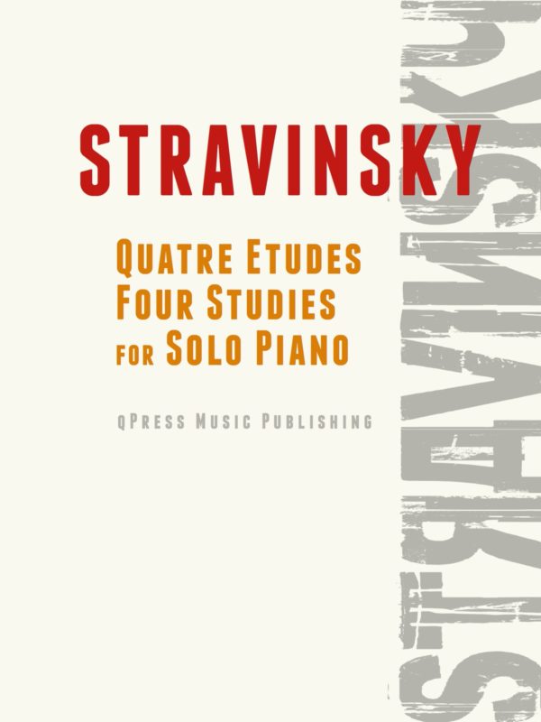 Stravinsky, Quatre Etudes-p01