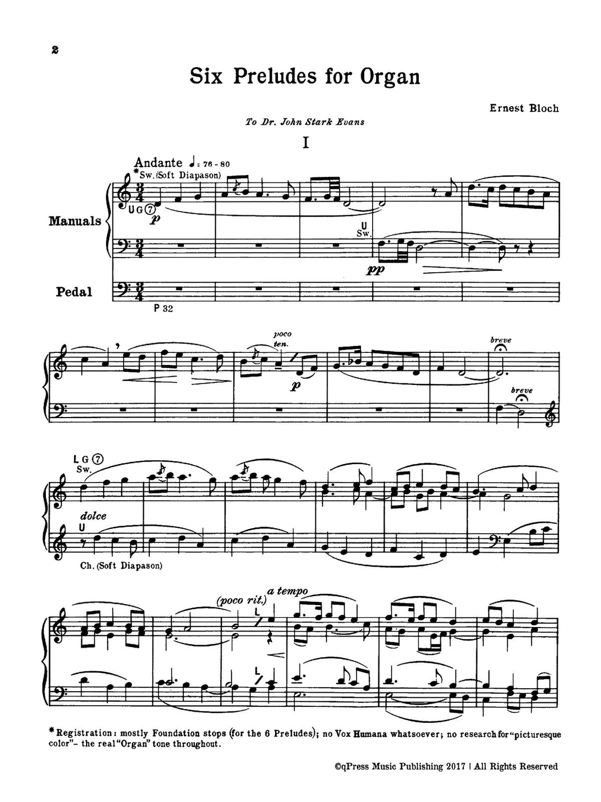 Bloch, 6 Preludes (organ)-p02