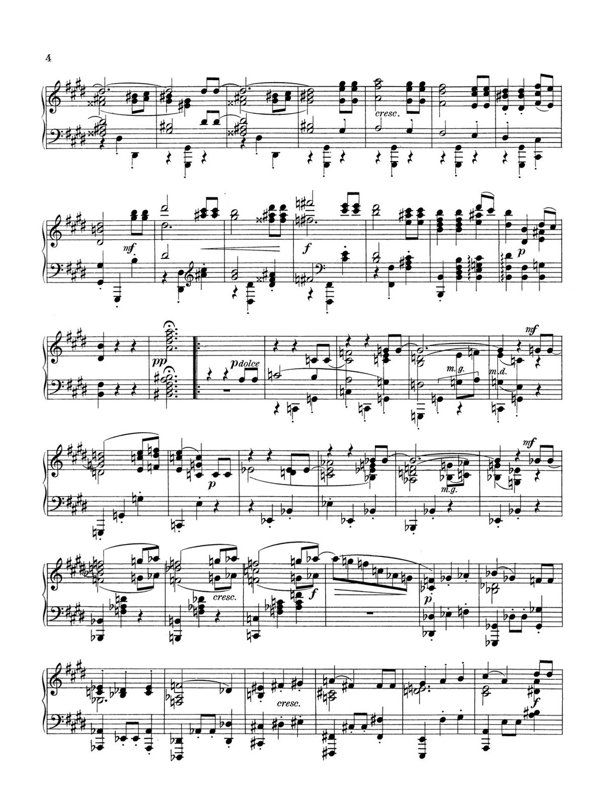 Dohnanyi, 4 Piano Pieces, Op.2-p04