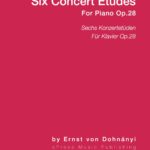 Dohnanyi, 6 Konzertetüden, Op.28-p01