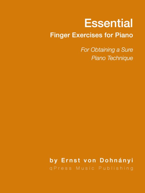 Dohnanyi, Essential Finger Exercises-p01