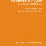 Dohnanyi, Variation and Fugue, Op.4-p01