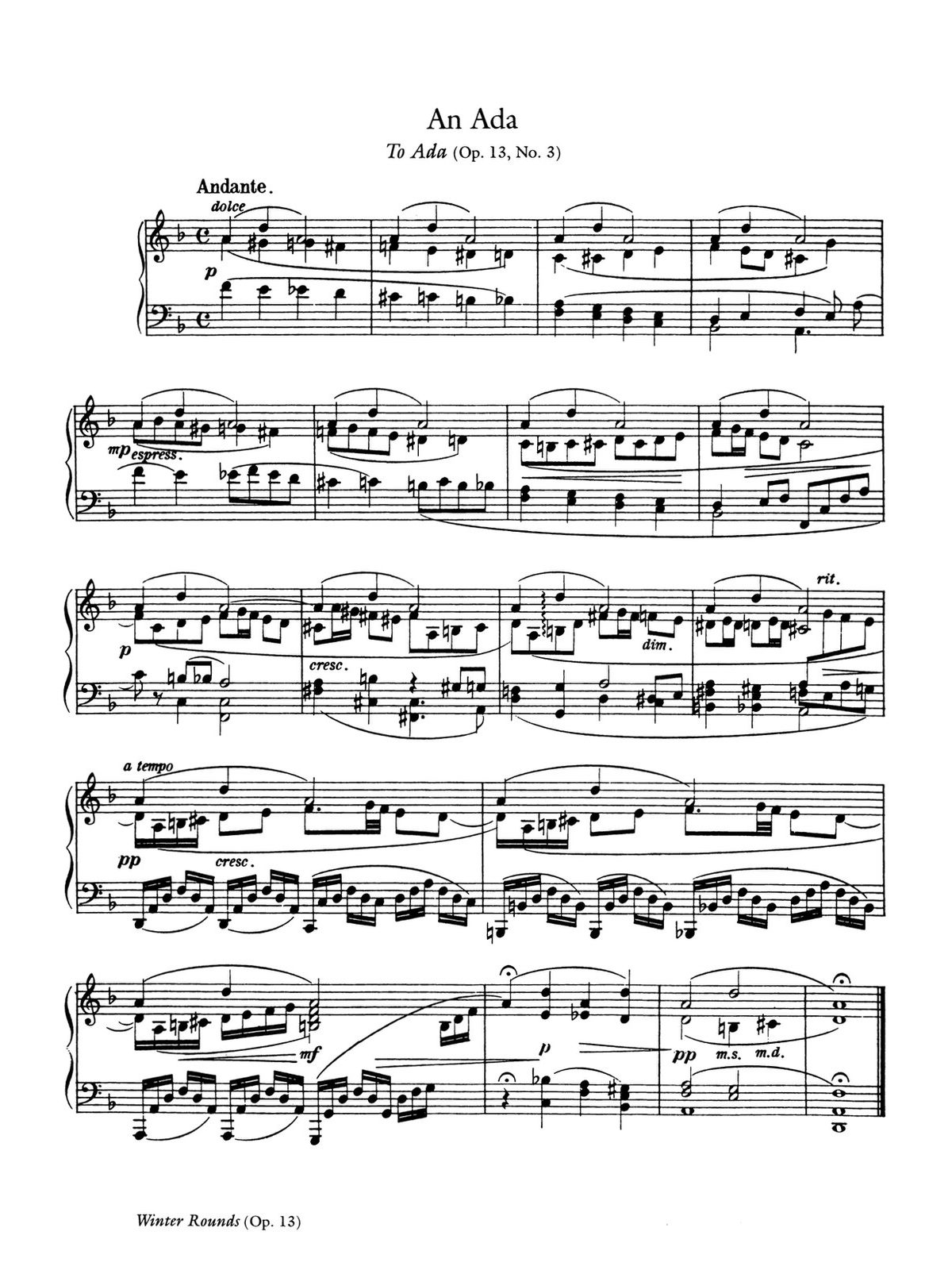 Dohnanyi, Winterreigen, Op.13-p08
