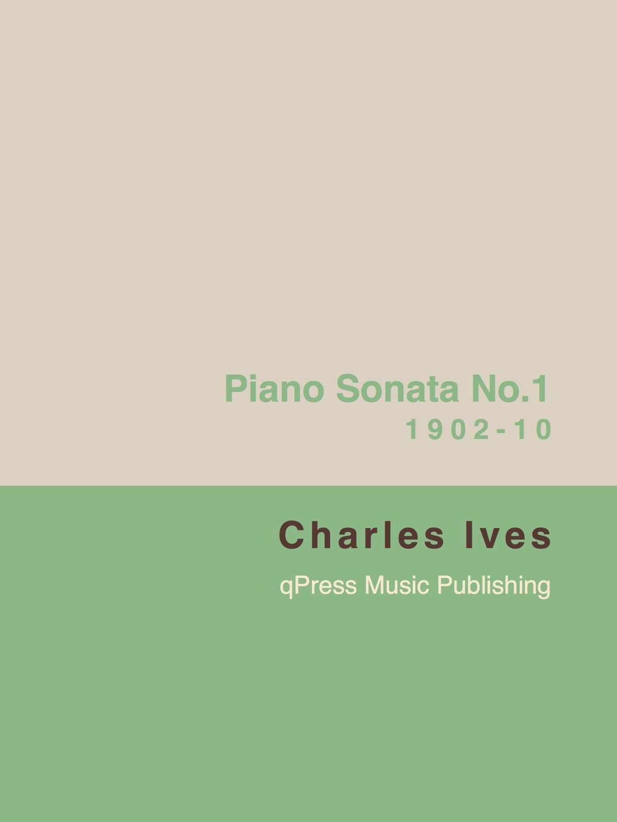 Ives, First Piano Sonata-p01
