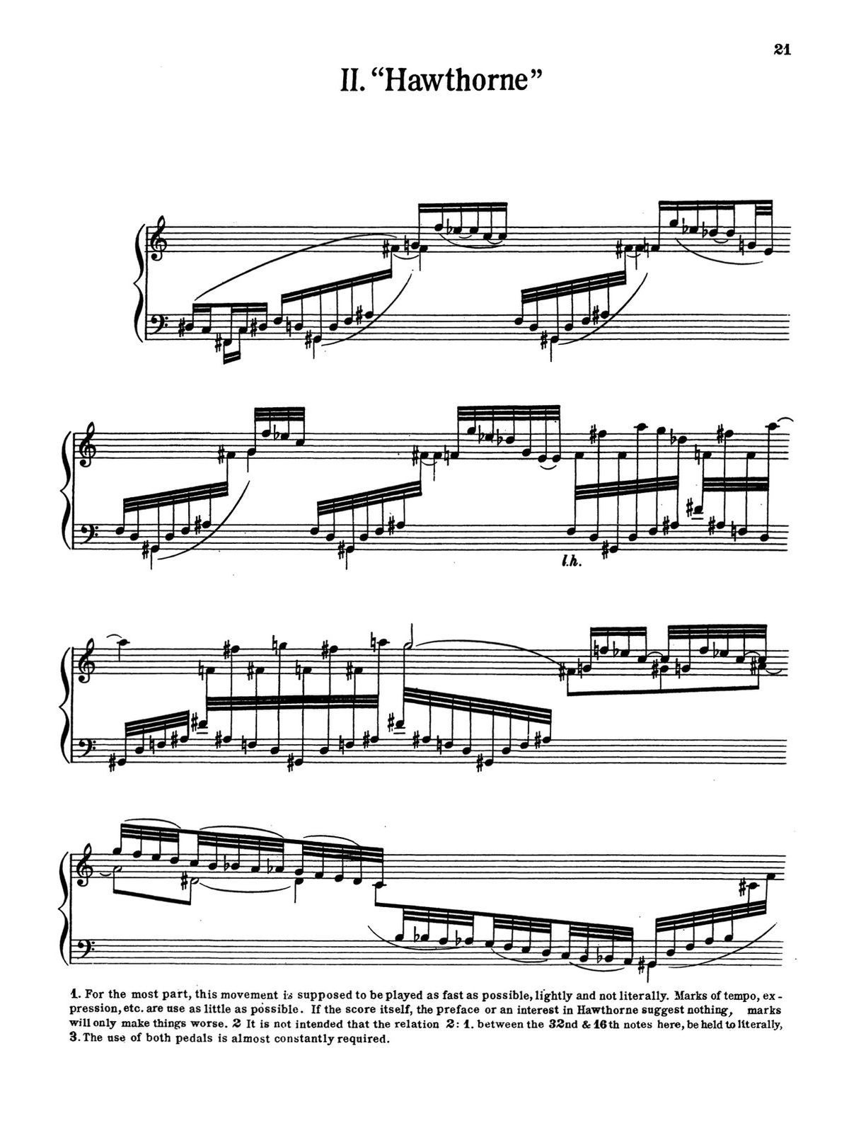 Ives, Piano Sonata No.2 ‘Concord, Mass., 1840–60’-p21
