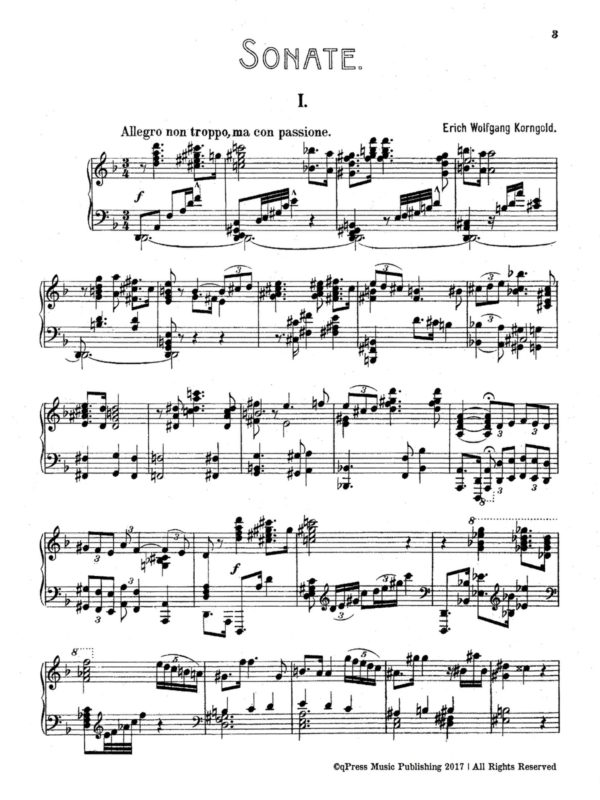 Korngold, Piano Sonata No.1-p03