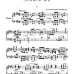 Korngold, Piano Sonata No.2, Op.2-p02