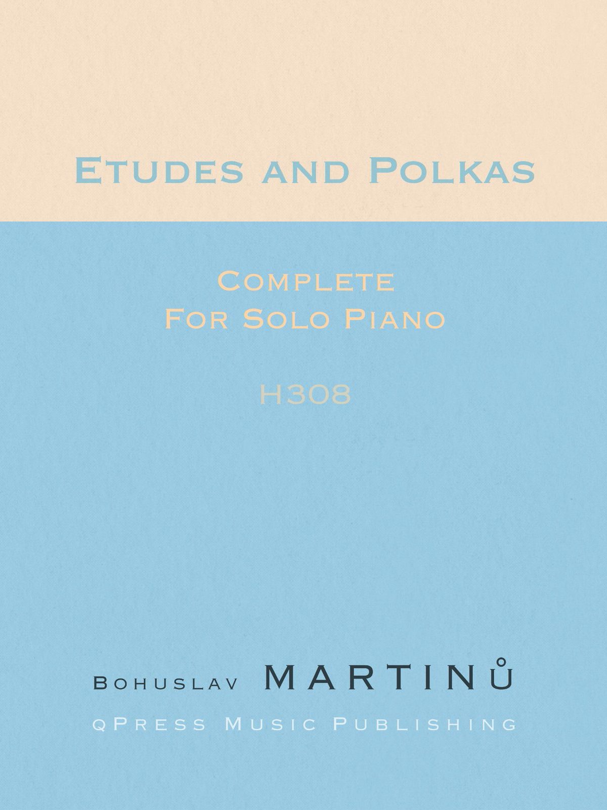 Martinu, Etudes and Polkas, H.308-p01