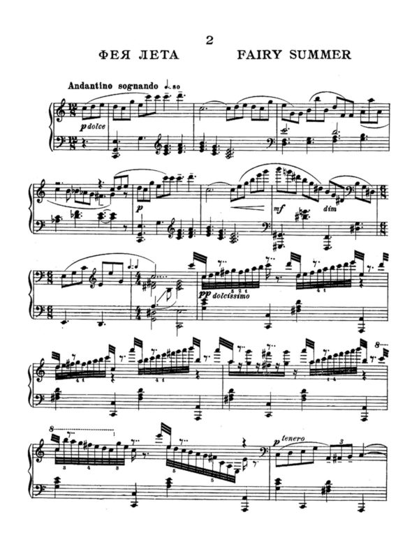 Prokofiev, 10 Pieces from Cinderella, Op.97-p05