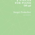 Prokofiev, 4 Pieces for Piano, Op.32-p01