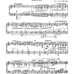 Prokofiev, 4 Pieces for Piano, Op.4-p02