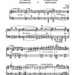 Prokofiev, 6 Pieces for Piano, Op.52-p02