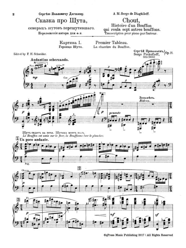 Prokofiev, Chout, Op.21 (arr for piano)-p02