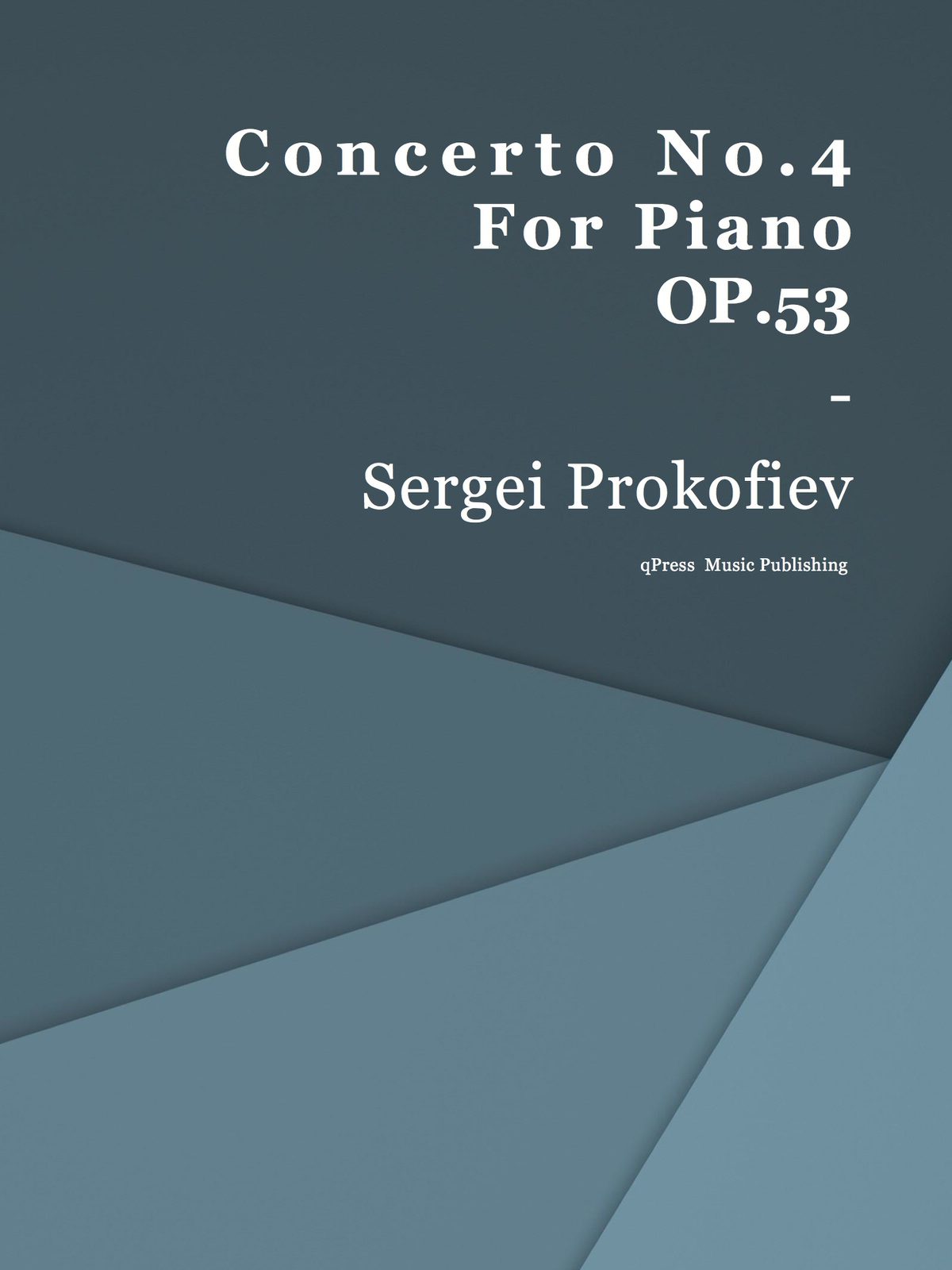 Prokofiev, Concerto No.4-p01