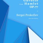 Prokofiev, Gavotte from Hamlet, Op.77 (arr for piano)-p1