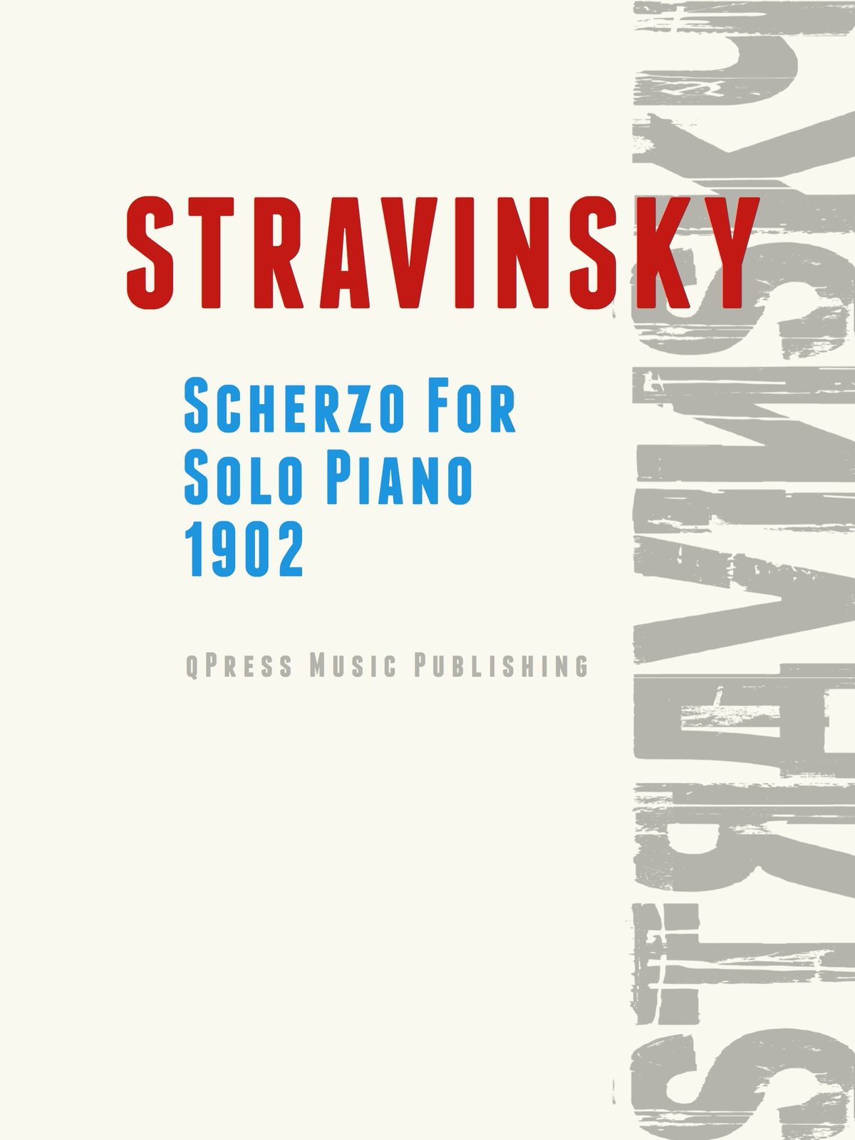 Stravinsky, Scherzo-p1