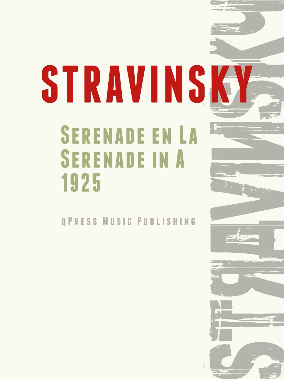 Stravinsky, Serenade en La-p01