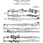 Vaughan Williams, 3 Preludes Founded on Welsh Hymn Tunes (for organ)-p02