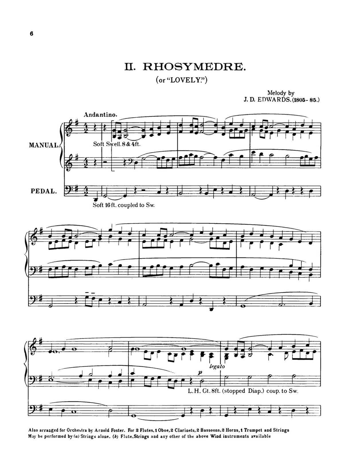 Vaughan Williams, 3 Preludes Founded on Welsh Hymn Tunes (for organ)-p06