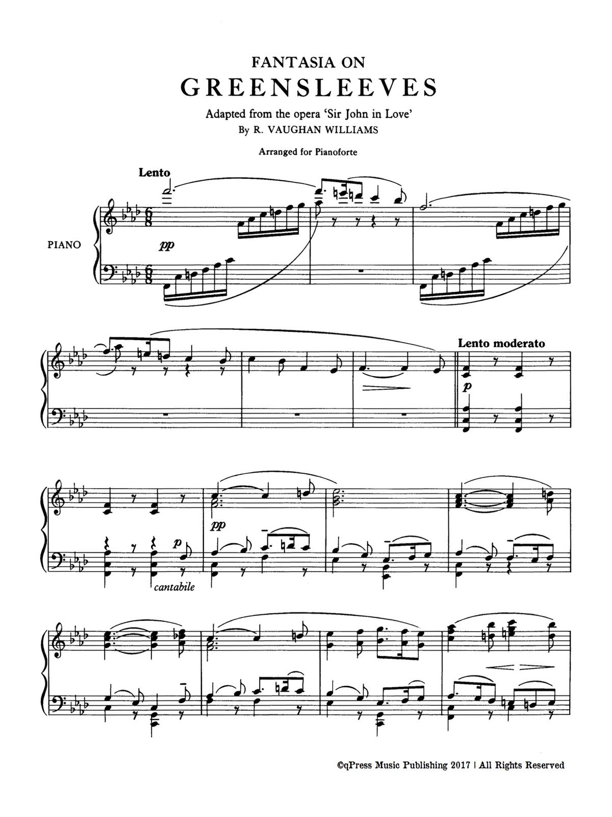 Vaughan Williams, Fantasia on Greensleeves arr Piano-p3