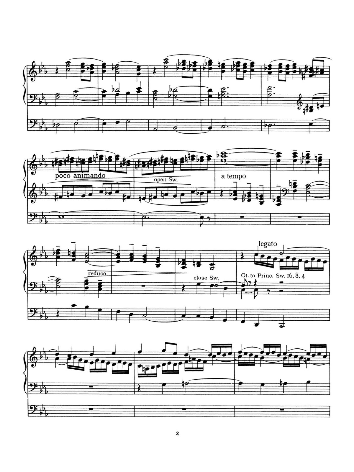 Vaughan Williams, Prelude & Fugue in C minor (for organ)-p04