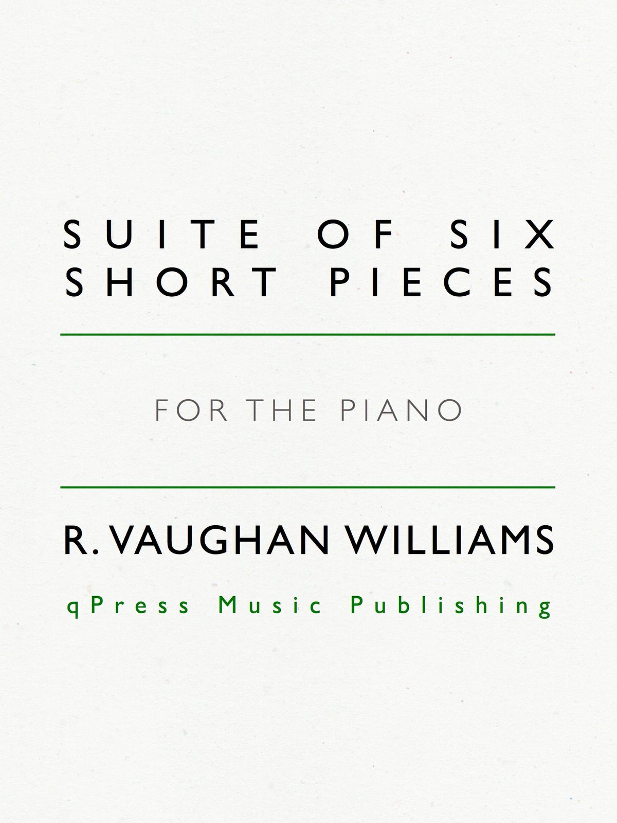 Vaughan Williams, Suite of 6 Short Pieces-p01
