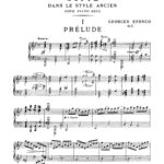 Enesco, Suite No.1 for Piano, Op.3-p03