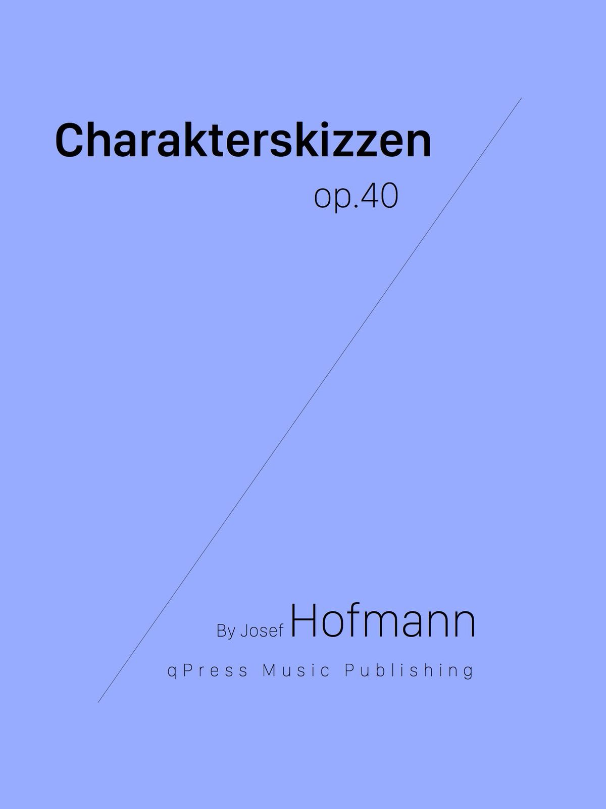 Hofmann, Charakterskizzen, Op.40-p01