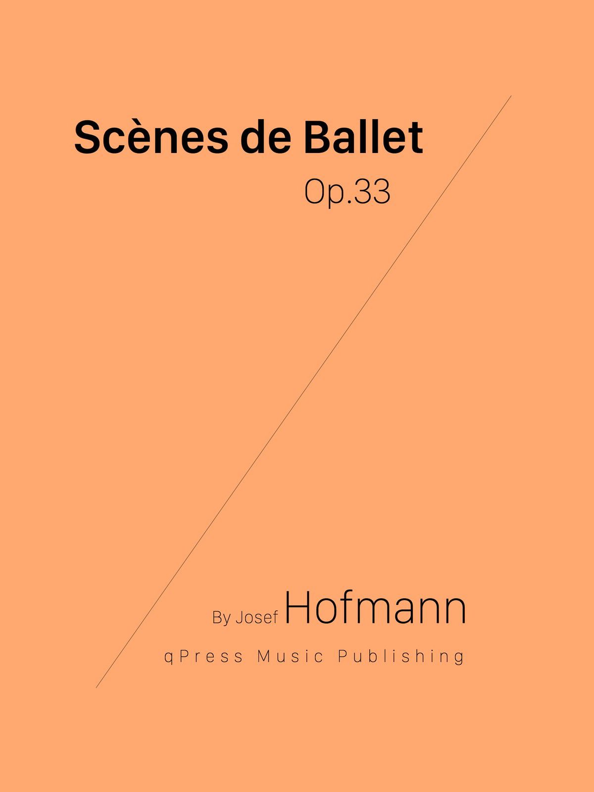 Hofmann, Scènes de Ballet, Op.33-p1