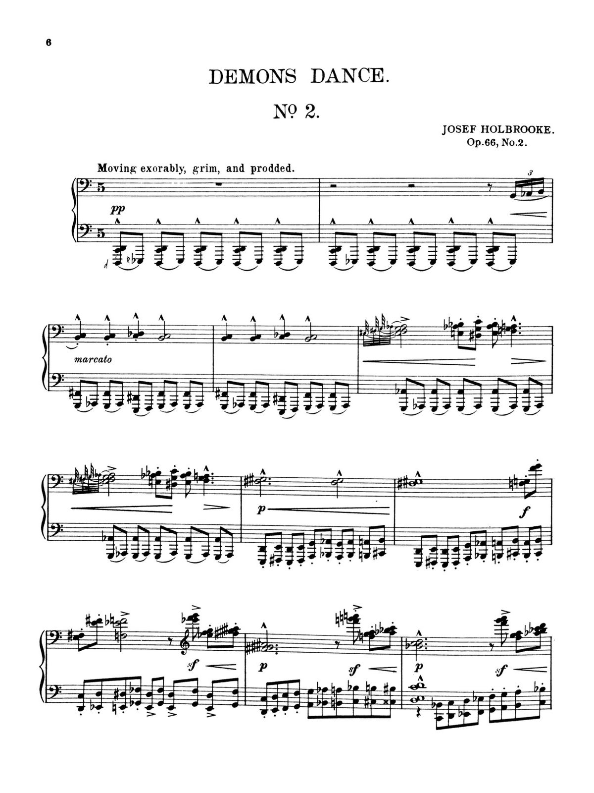 Holbrooke, 4 Futurist Dances, Op.66-p06